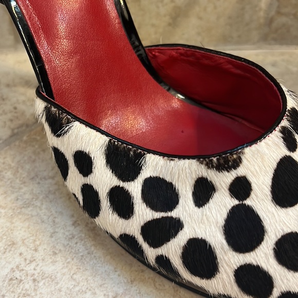 Nine West faux giraffe heels - Picture 5 of 6